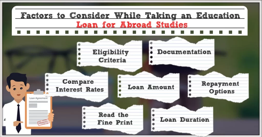 Factors-to-Consider-While-Taking-an-Education-Loan-for-Abroad-Studies
