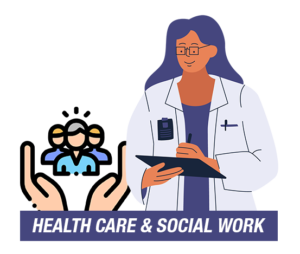 vector Image for " healthcare and social work"