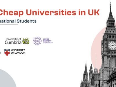 Top 6 cheap universities in UK for International Students