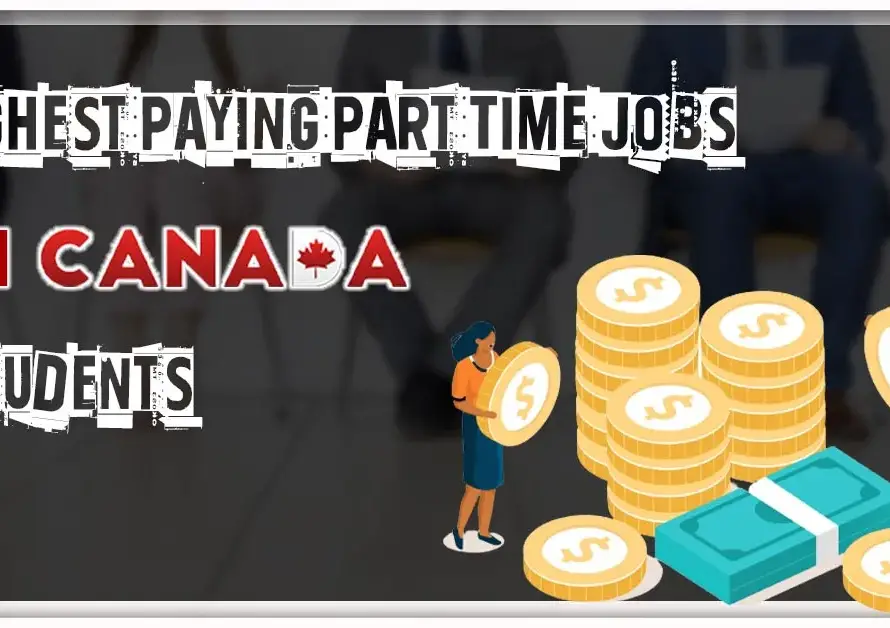 Featured Image for "Highest Paying Part Time Jobs in Canada for Students"