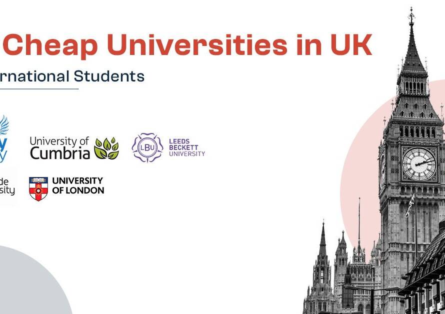 Featured Image for "Top cheap universities in UK for International Students"