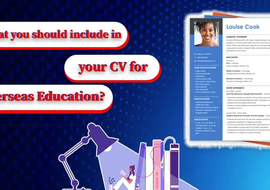 Featured image for "What you should include in your CV for Overseas Education"